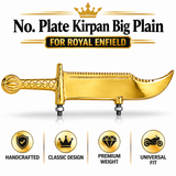 No. Plate kirpan Big Plain