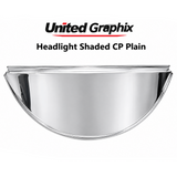 Headlight Shaded CP Plain