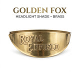 Headlight Shade Brass