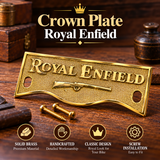 Crown Plate Royal Enfield Gun