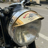 Headlight Shade Brass Painted