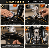 Sitting lion CP