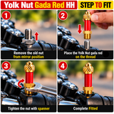 Yolk Nut Gada Red HH