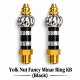Yolk Nut Fancy Minar Ring KB (Black)