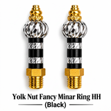 Yolk Nut Fancy Minar Ring HH (Black)
