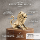 Sitting Lion Heavy