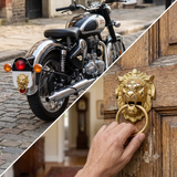 Lion kada Large Brass