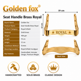 Seat Handle Brass Royal