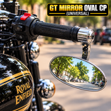 GT Mirror Oval CP (Universal)