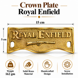 Crown Plate Royal Enfield Gun