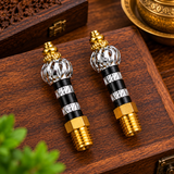 Yolk Nut Fancy Minar Ring KB (Black)