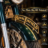 No. Plate Big RE Painted