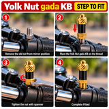 Yolk Nut Gada Black KB