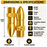 Yolk Nut Bullet Brass KB