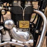 Tapped Plate Old Royal