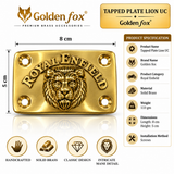 Tapped Plate Lion UC
