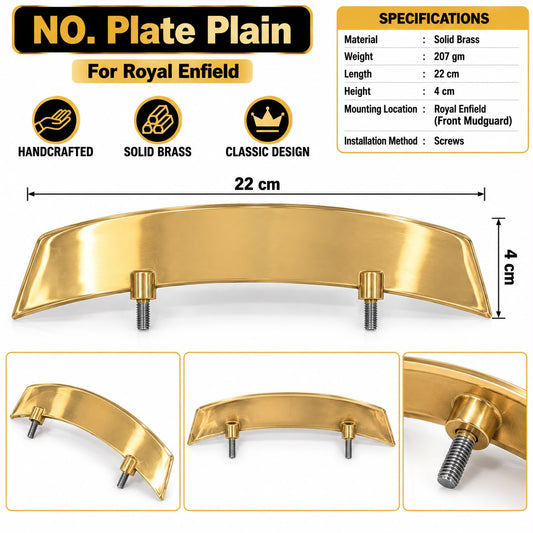 NO. Plate Plain