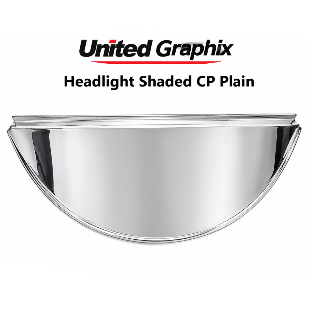 Headlight Shaded CP Plain