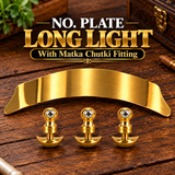 No. Plate Long Light With Matka Chutki Fitting
