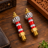 Yolk Nut Fancy Minar Ring KB (Red)