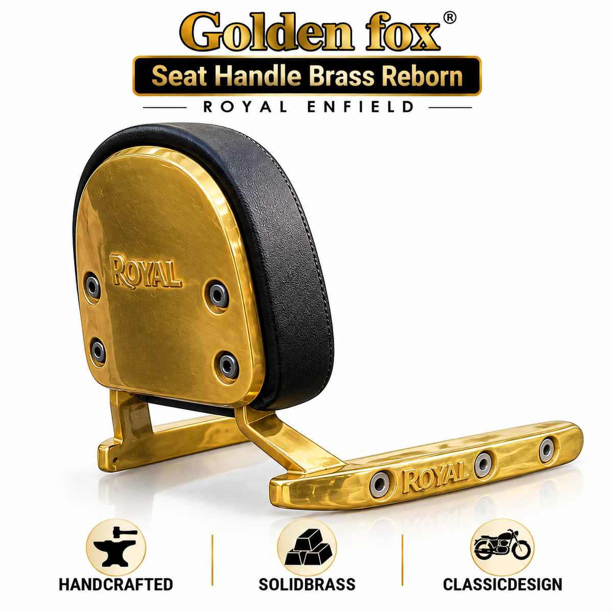 Seat Handle Brass Reborn