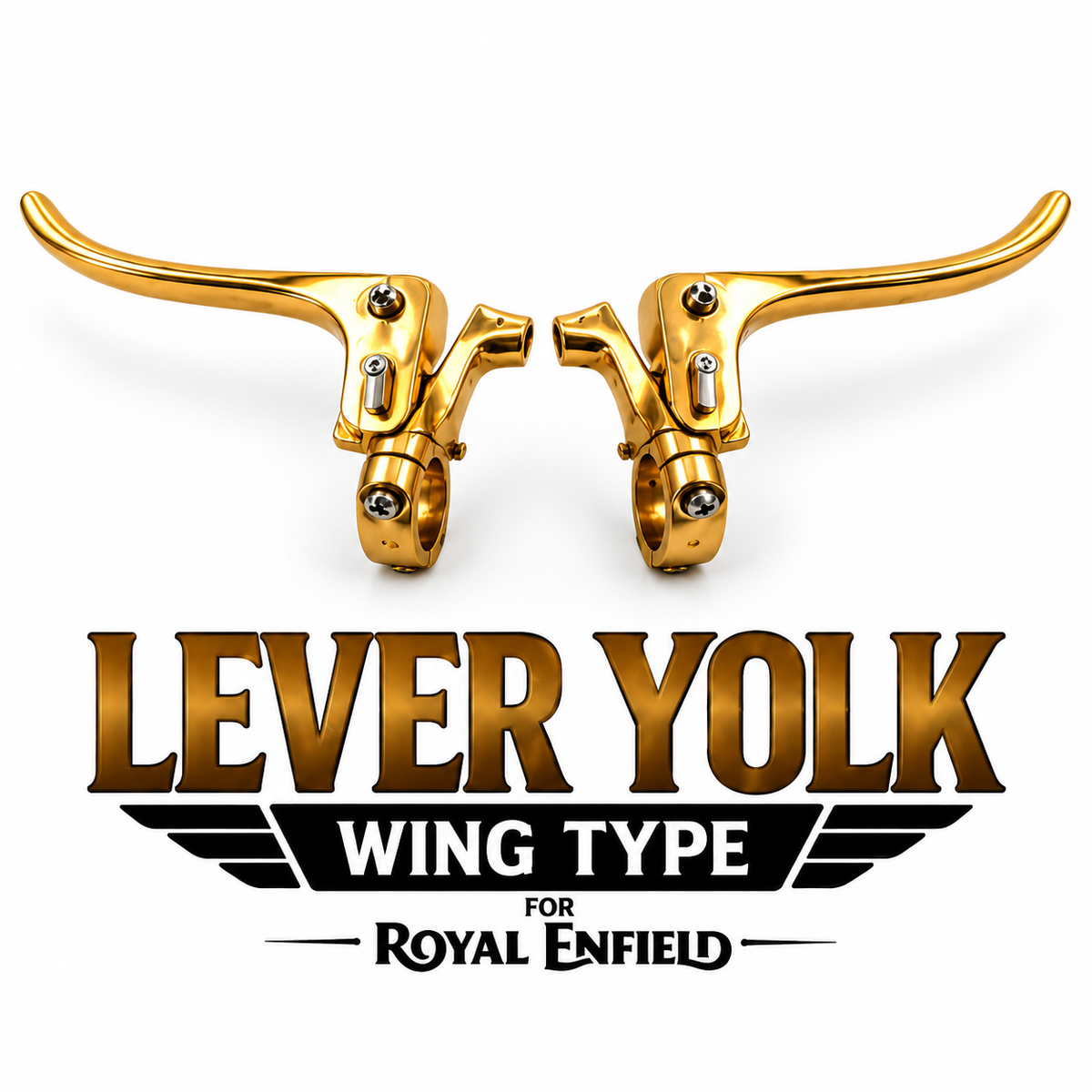 Lever yolk wing type