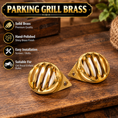 Parking grill Brass