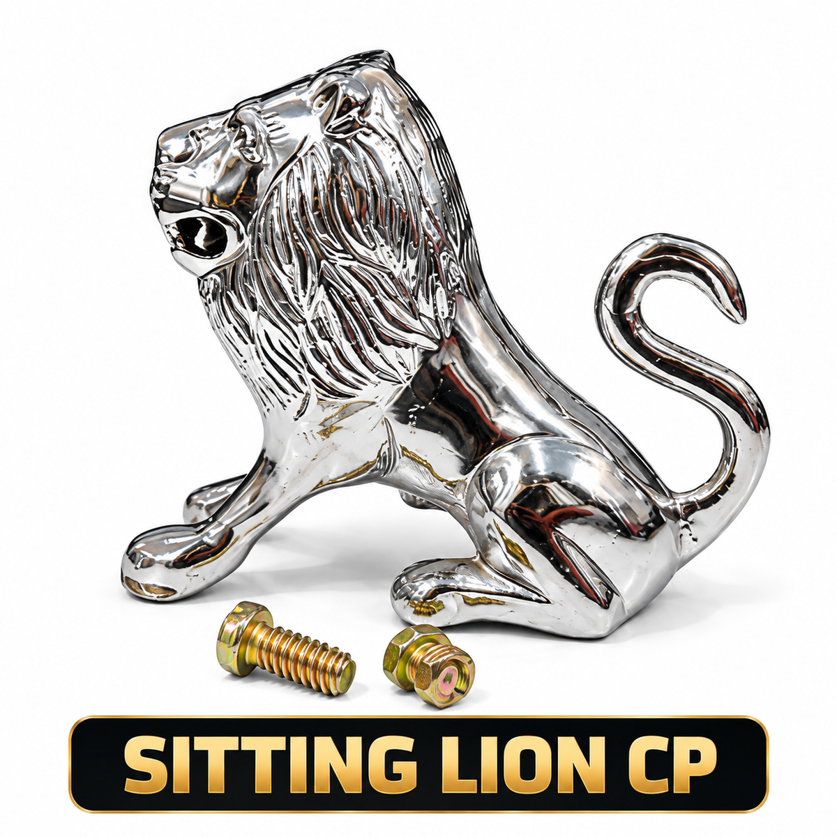 Sitting lion CP