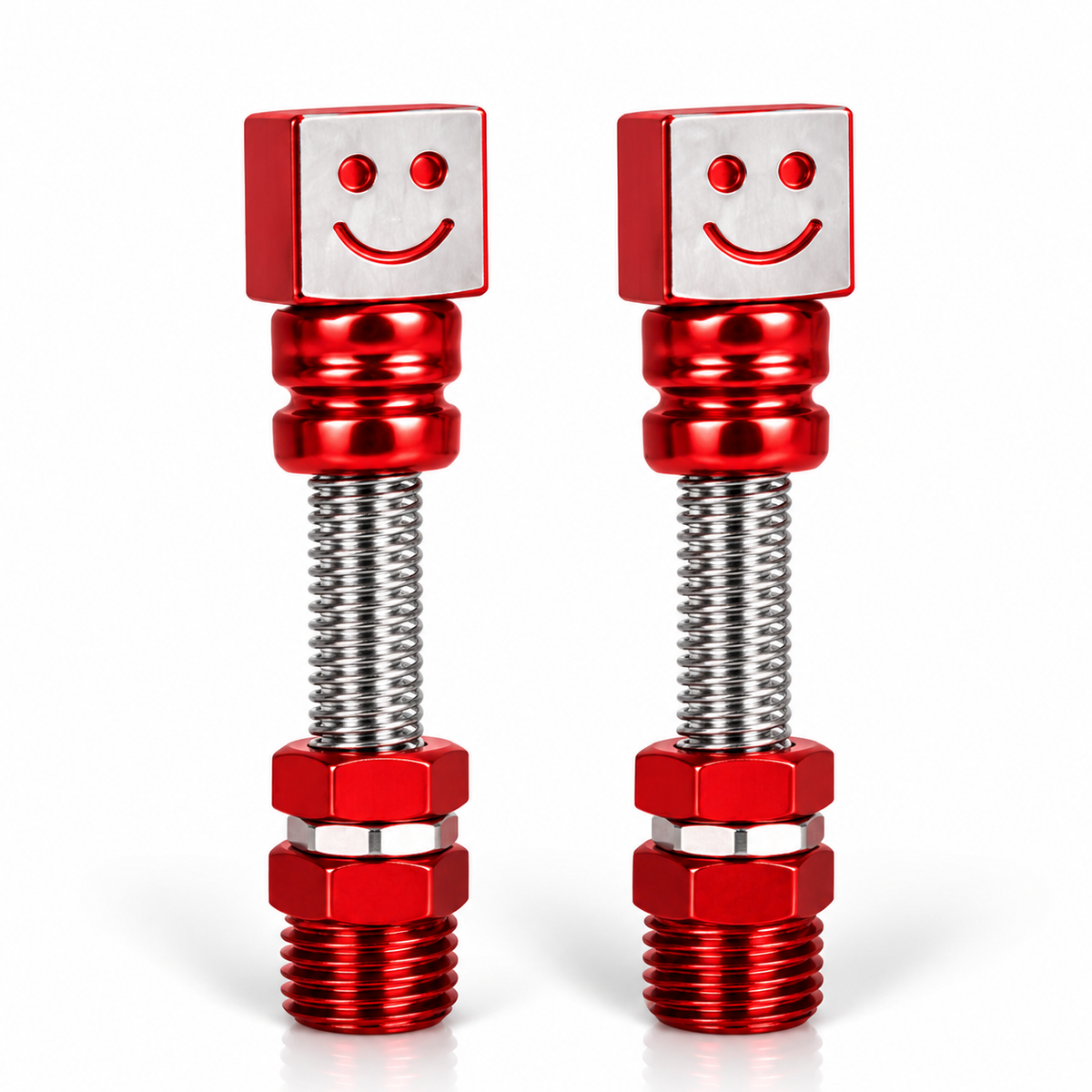 Yolk Nut Spring Smiley KB (Red)