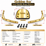 Seat Handle Brass Reborn