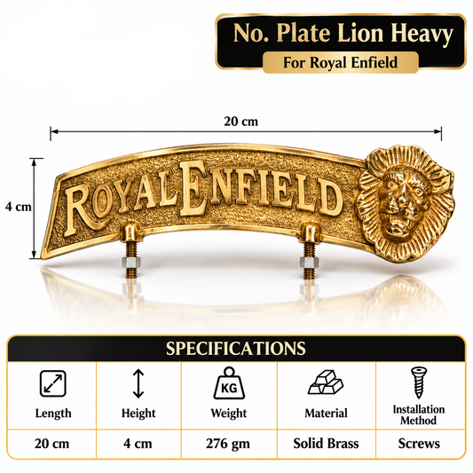 No. Plate Lion Heavy