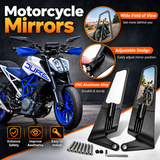 Wing Mirror Set Flip Black