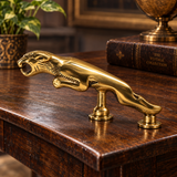 Jaguar Nut Brass