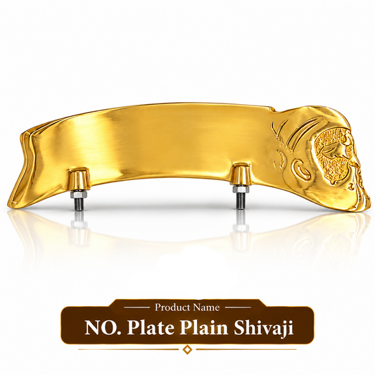 NO. Plate Plain Shivaji