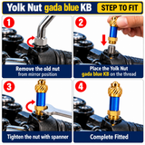 Yolk Nut Gada Blue KB