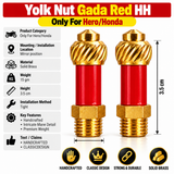 Yolk Nut Gada Red HH