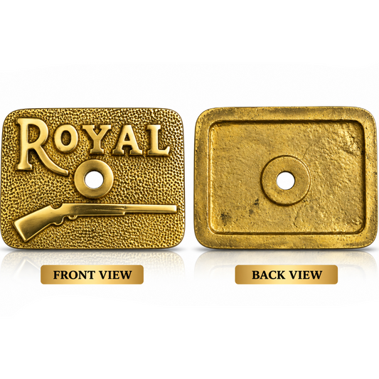 Tapped Plate Old Royal
