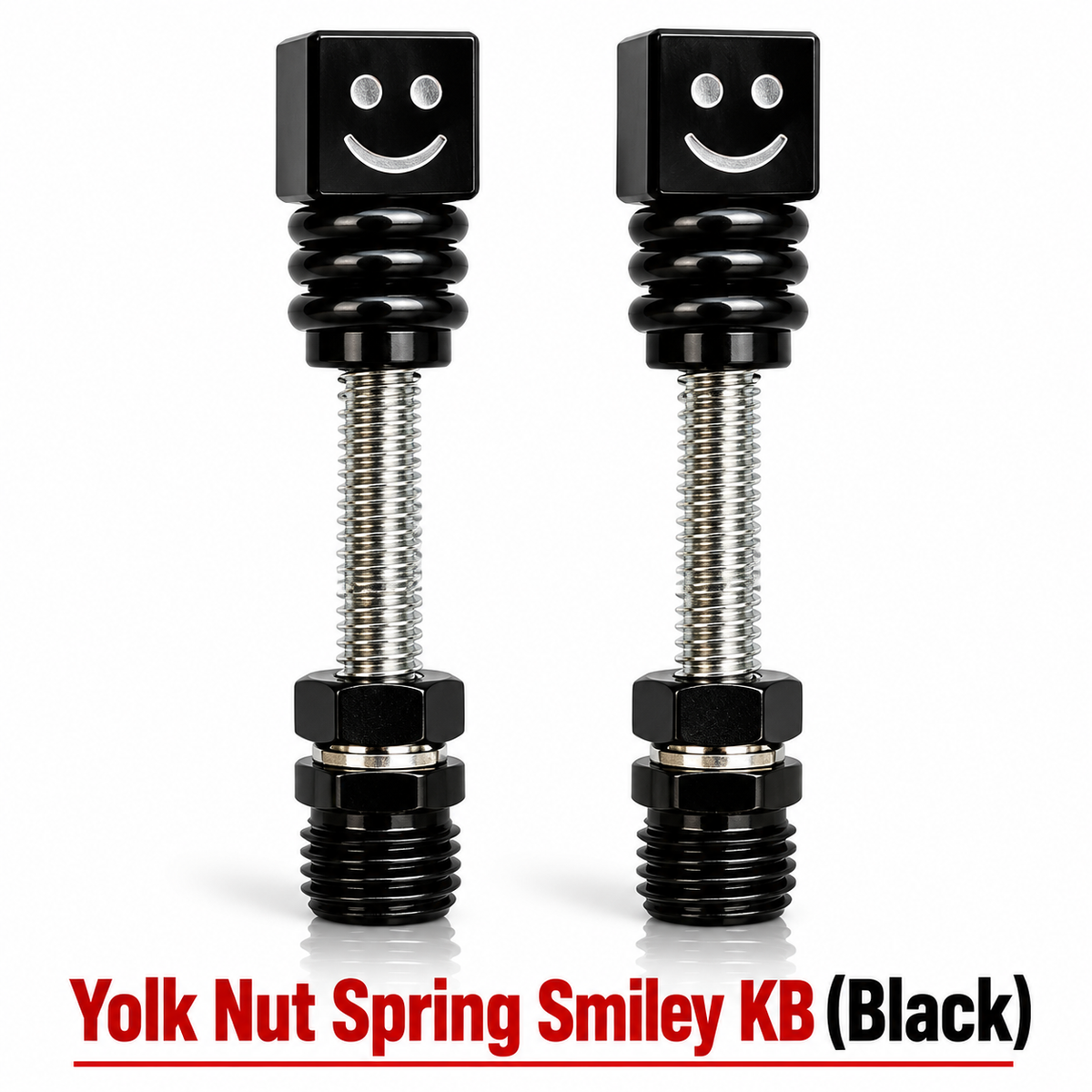 Yolk Nut Spring Smiley KB (Black)