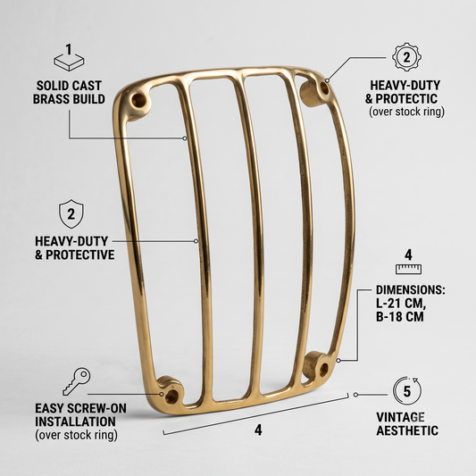 TANK GRILL BRASS