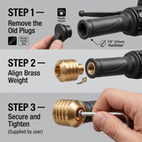 Brass Handle Weight