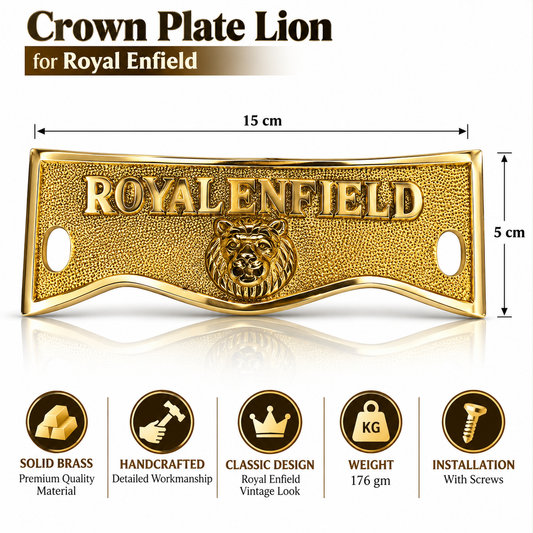 Crown Plate Lion