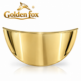 Headlight Shade Brass Plain