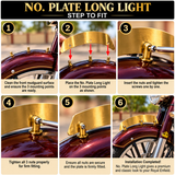 No. Plate Long Light With Chutki Fitting (62 model)