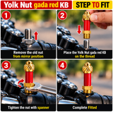 Yolk Nut Gada Red KB