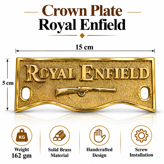 Crown Plate Royal Enfield Gun