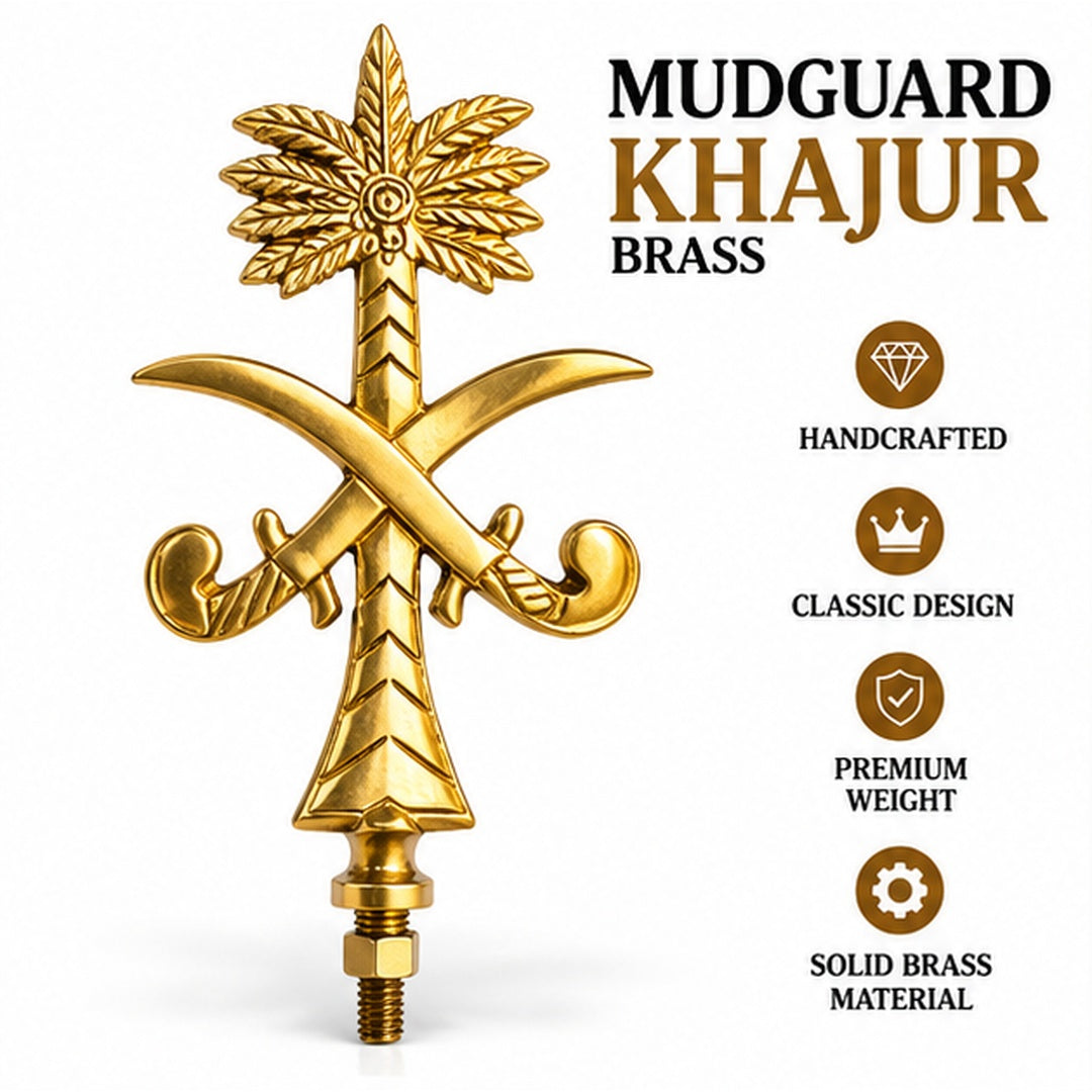 Mudguard Khajur Brass
