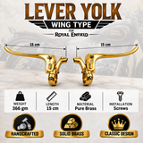 Lever yolk wing type