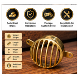 Backlight Grill Classic Brass