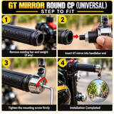 GT Mirror Round Cp (Universal)