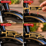 No. Plate Kirpan Big Sticker
